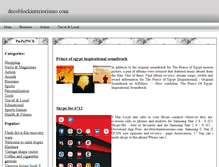 Tablet Screenshot of decoblockinteriorismo.com